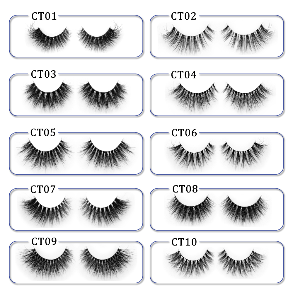 3D Mink Eyelashes Wholesale Private Label Mink Lashes PY1